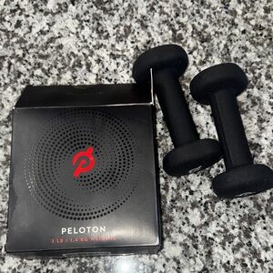 Peloton Black 3 lb Dumbbells